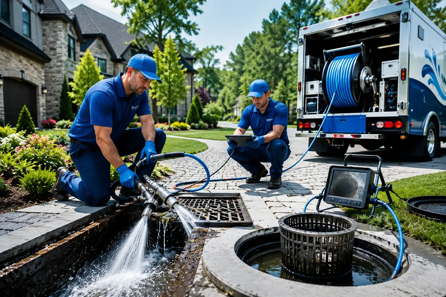 Local outdoor drain cleaning professionals in Waterville, OH